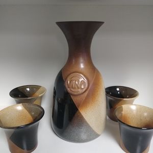 Vintage California Potter made in USA, decanter w